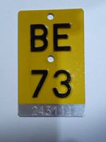 Velonummer (Mofa) BE 73
