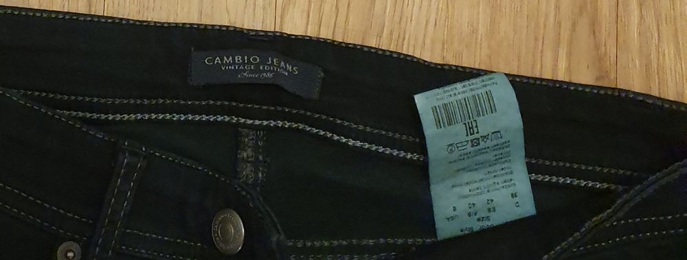 neue Cambio Jeans Parla dunkelblau Gr.36 2