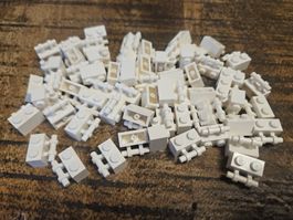 lego 30236 lot de 60 pièces White Brick, Modified 1 x 2