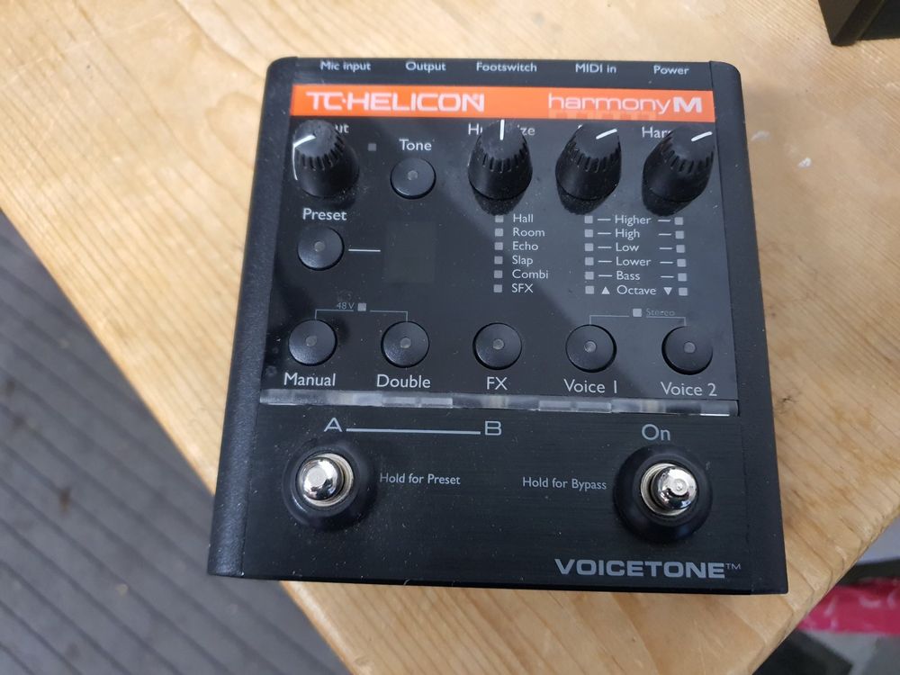 Chargeur 12V Pour Pédale D'Effets TC-Helicon VoiceTone H1 De