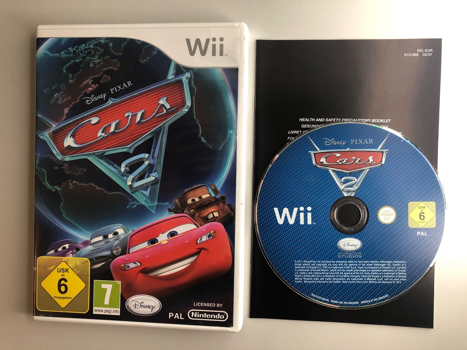 Nintendo Giochi: Disney Pixar Cars 2 - Wii – Usato da St.gallen venduto da taduz