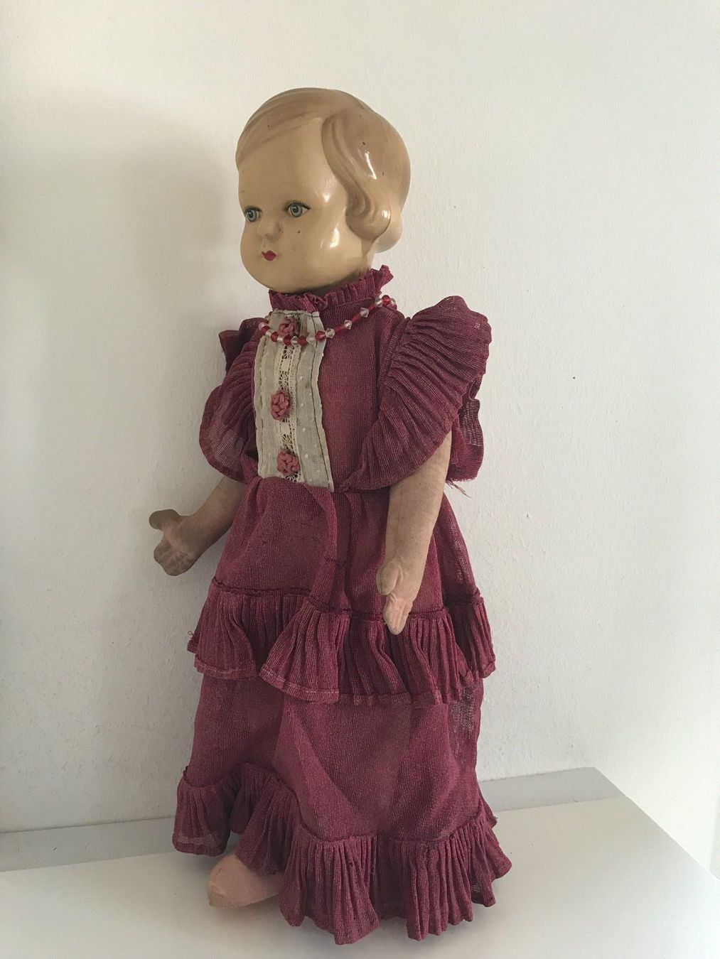 Poupées: Antike Puppe mit Stoffkörper – D'occasion à Hittnau par Noppi 1