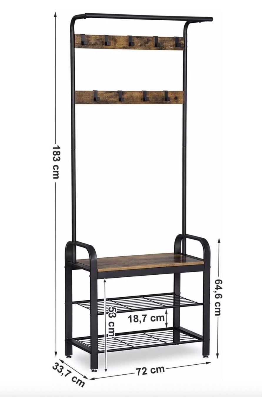 Garderobe: Vasagle Garderobenständer – Gebraucht aus Glattpark(Opfikon) von olga221 2