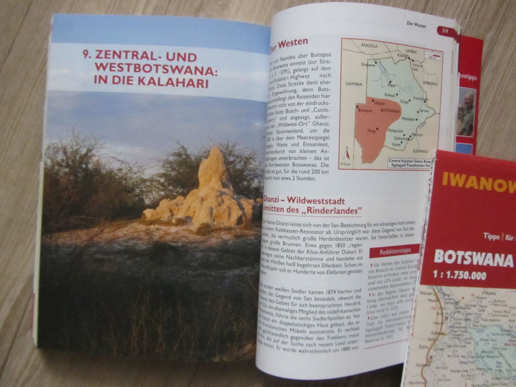 Bücher: IWANOWSKI Reiseführer Botswana - Okavango + Victoriafälle – Neu (gemäss Beschreibung) aus Malters von moc_z8d9 7