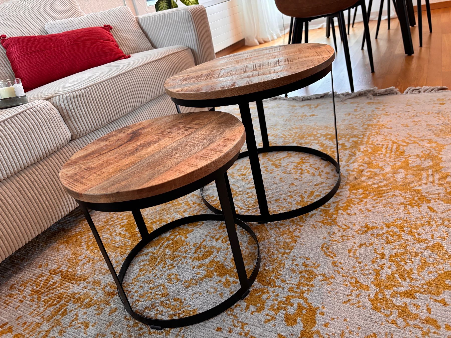 Tavoli: Table ronde d’appoint en bois – Usato da Bern venduto da adr_9bxf 1