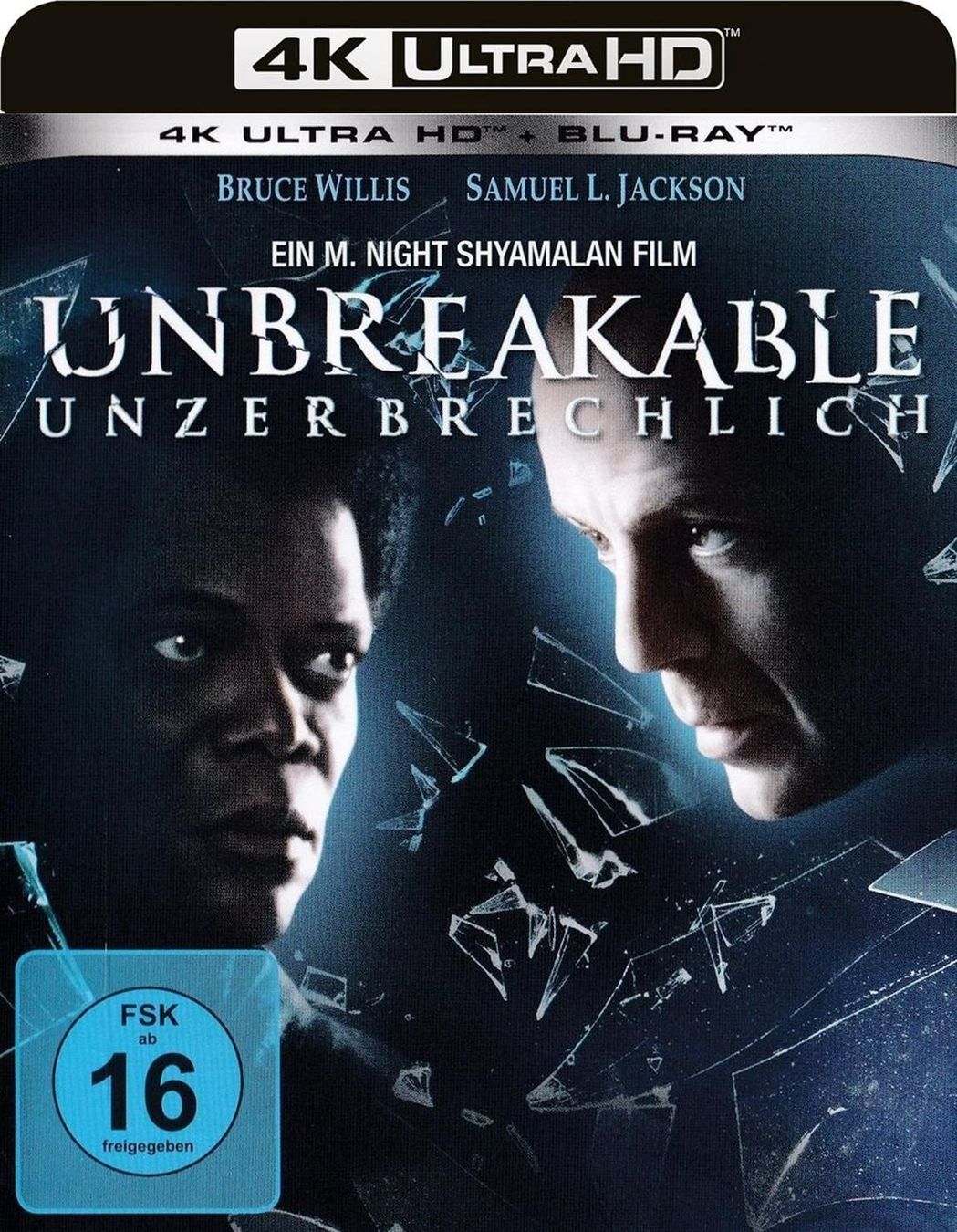 Tutti i DVDs: Unbreakable (2000) 4K UHD+BD/Shyamalan/Bruce Willis/Jackson – Nuovo (secondo la descrizione) da Volketswil venduto da cinephilia