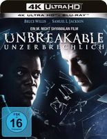 Unbreakable (2000) 4K UHD+BD/Shyamalan/Bruce Willis/Jackson