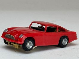 GB5- Faller AMS Minic Austin Martin DB 5 rot