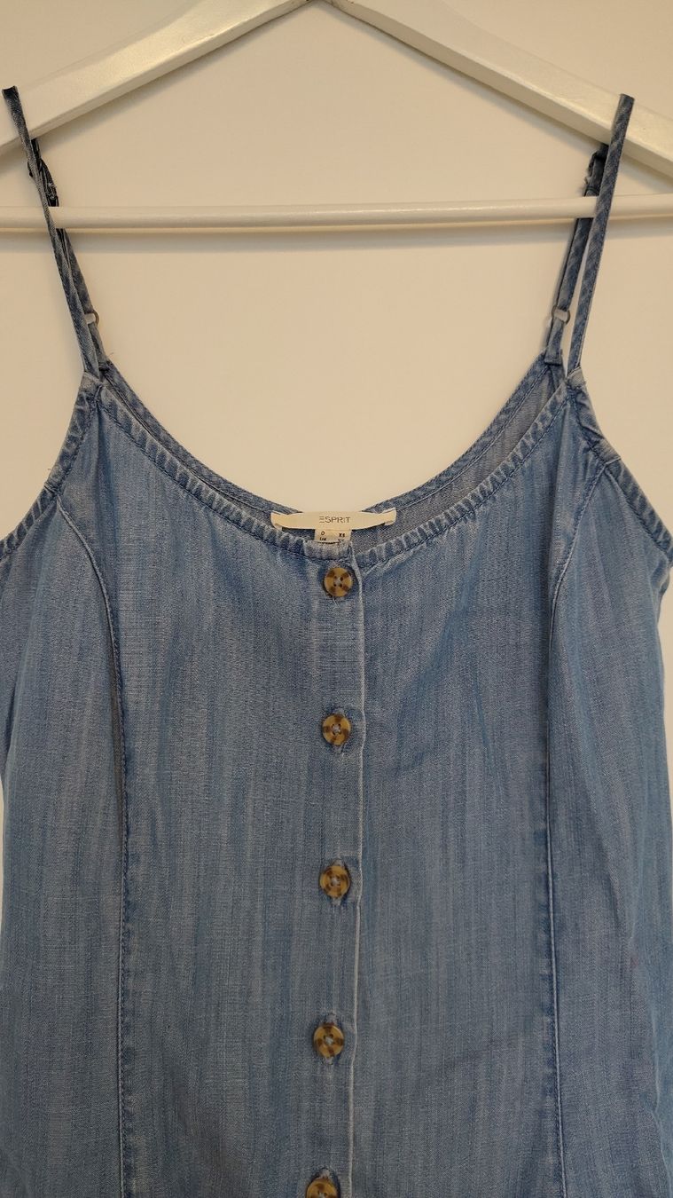 Esprit Jumpsuits: Denim Einteiler Esprit mit Träger Grösse S neuwertig – Neu (gemäss Beschreibung) aus Buttisholz von sch_7jfz 2