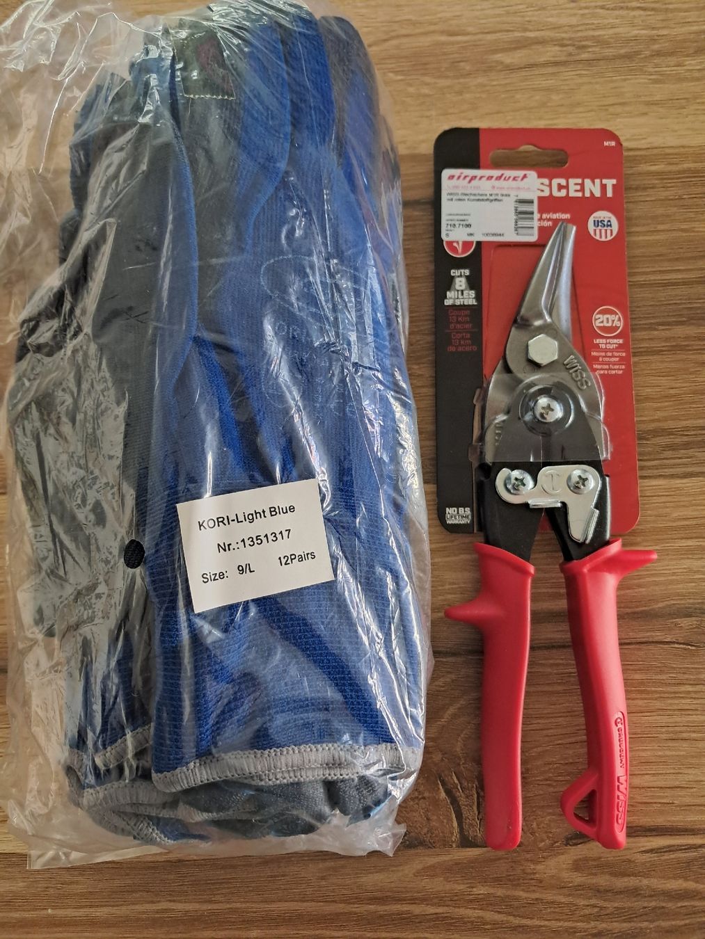 Swiss Tous les outils: 12 Paar Handschuhe,Blechschere – Neuf (Voir description) à Einsiedeln par Biberchrouser76
