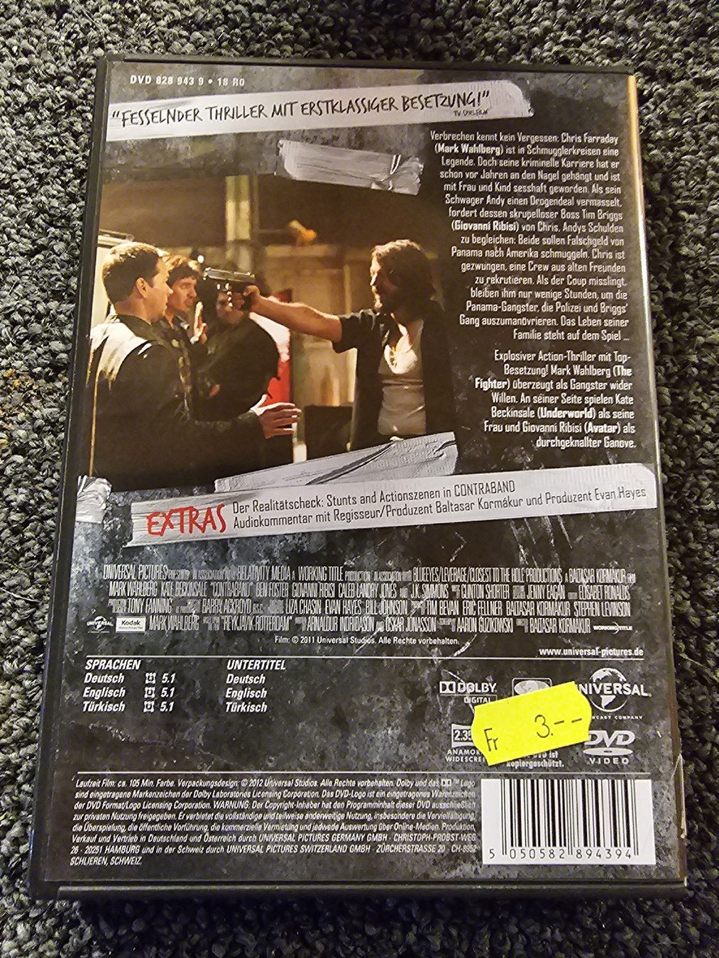 Tutti i DVDs: DVD Contraband (22030) – Usato da Ruswil venduto da jan_bxl5 1