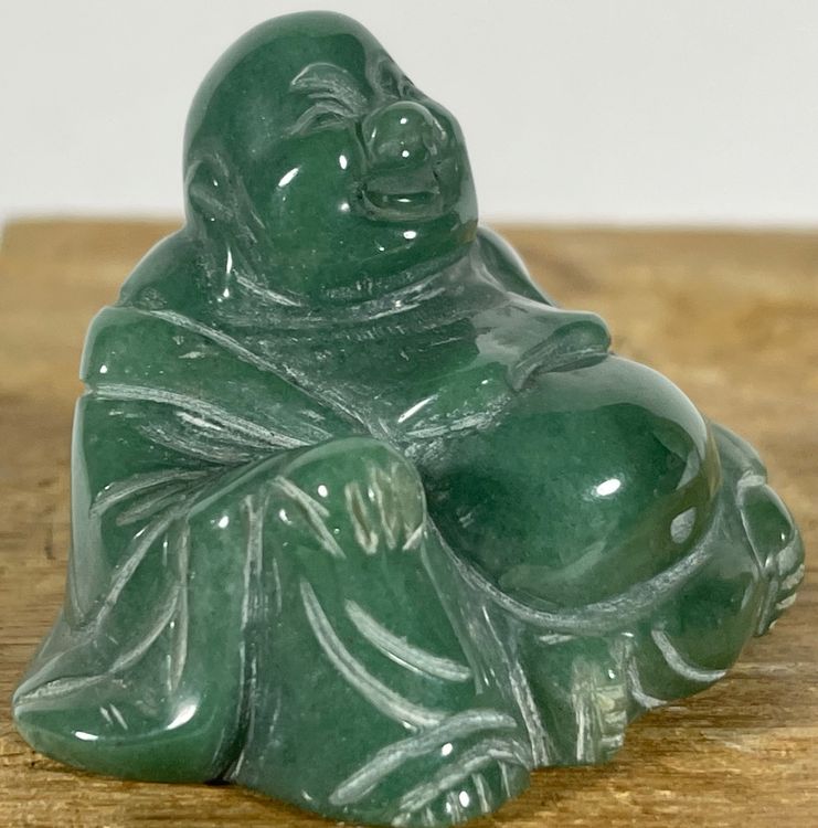 Antike Sitzender Jadeit Glücksbuddha | Kaufen Auf Ricardo