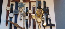 Lot n 15- lot de montres Vintage, ETERNA,Philips, Rowenta ..