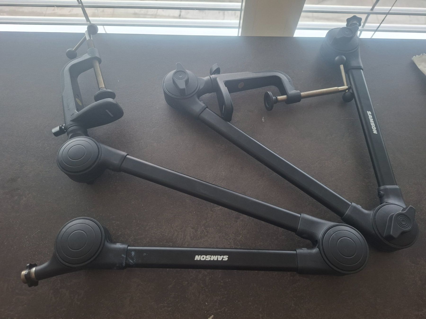 Supporti per strumenti musicali & leggii: 2 Mikrofonständer: Samson MicBoomArm Podcaster – Usato da Baden venduto da rocket85 4