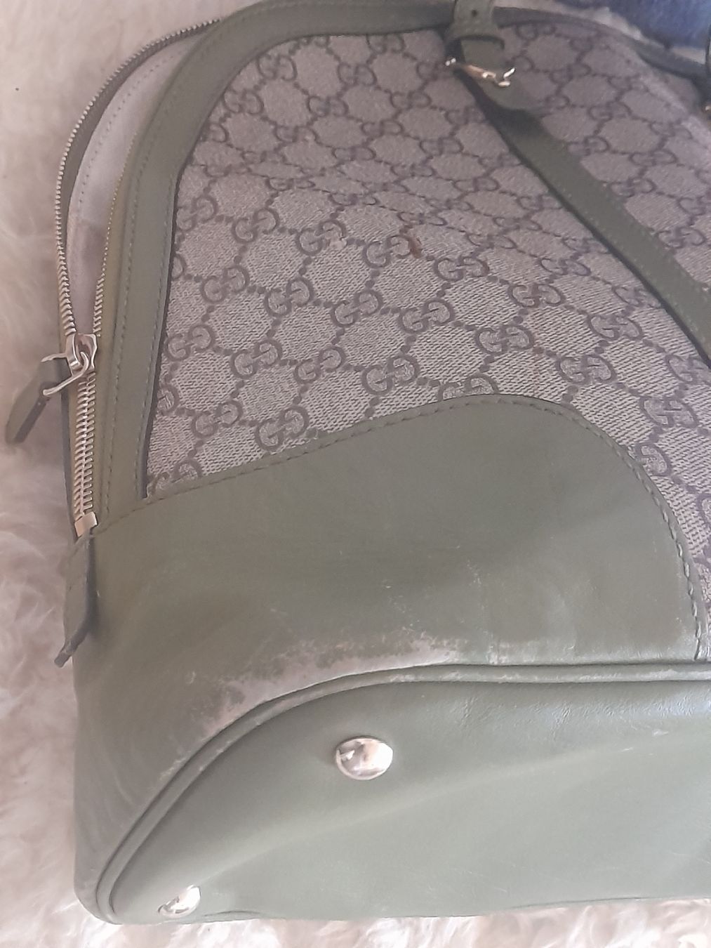 Gucci Borse da donna: Sac Gucci en toile et cuir.  – Usato da Lausanne venduto da Glam-Luxe 7