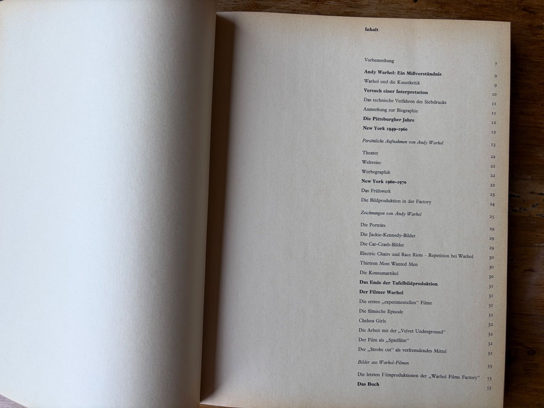 Libri: ANDY WARHOL - Edition originale Allemande 1970 Rainer Crone – Usato da LE LIGNON venduto da Katanaion 1