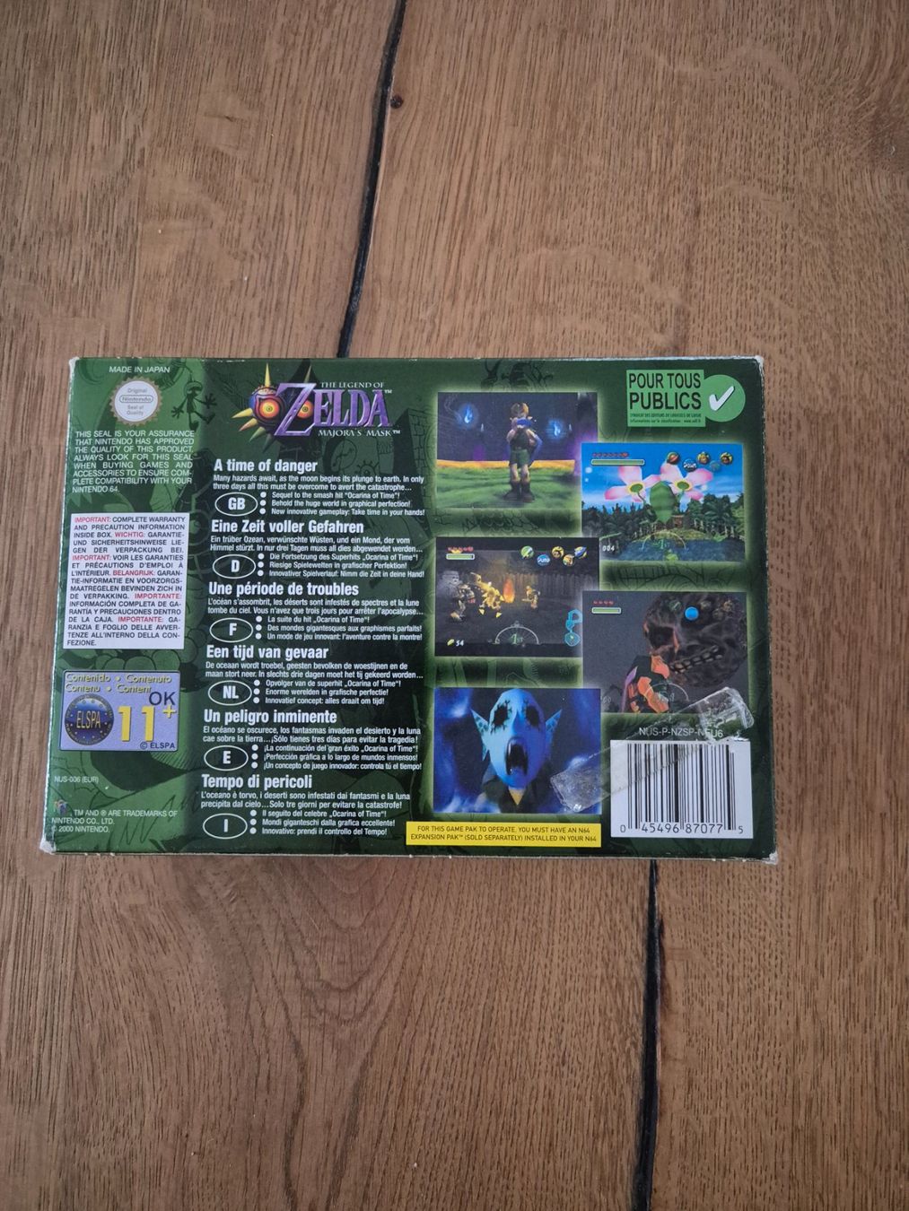 Nintendo Giochi: Zelda Majoras Mask / OVP / N64 – Usato da Pratteln venduto da RETRO1989 1