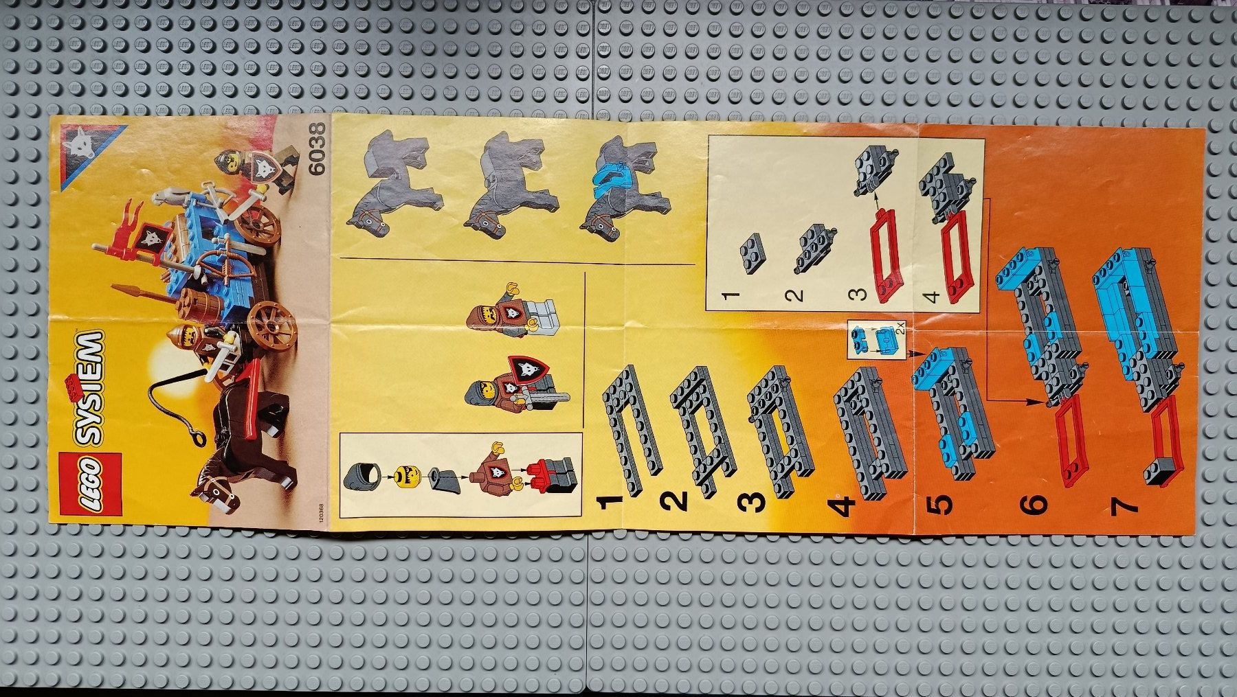 Lego Kit di costruzioni: LEGO Castle Anleitung / Instructions - 6038 – Usato da Muhen venduto da Legoholic 1