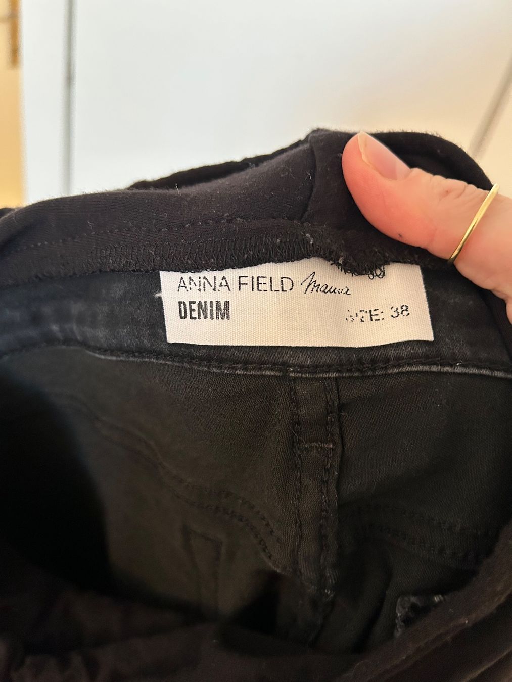 Anna Field Jeans: Umstandsjeans schwarz – Gebraucht aus Zürich von predisha 2