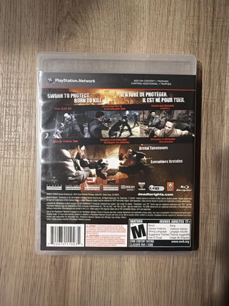 Giochi: Dead To Rights Retribution Ps3 – Usato da Hagendorn venduto da masterchieff 1