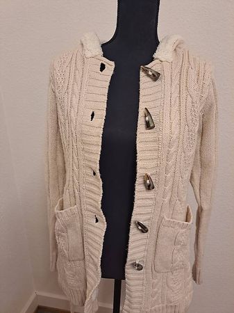 Cardigan mit Wolle Gr. S/M