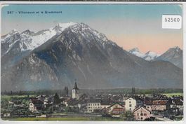 Villeneuve et le Grammont - Litho