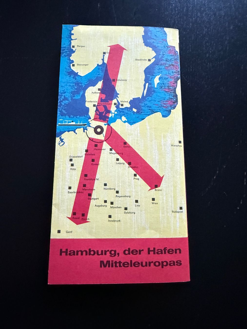 Cartes: Original Bildplan vom Hamburger Hafen, Top Zustand! – D'occasion à Erstfeld par Uhu1980 3