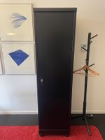 3 Aktenschränke Schwarz Matt Lackiert aus Holz