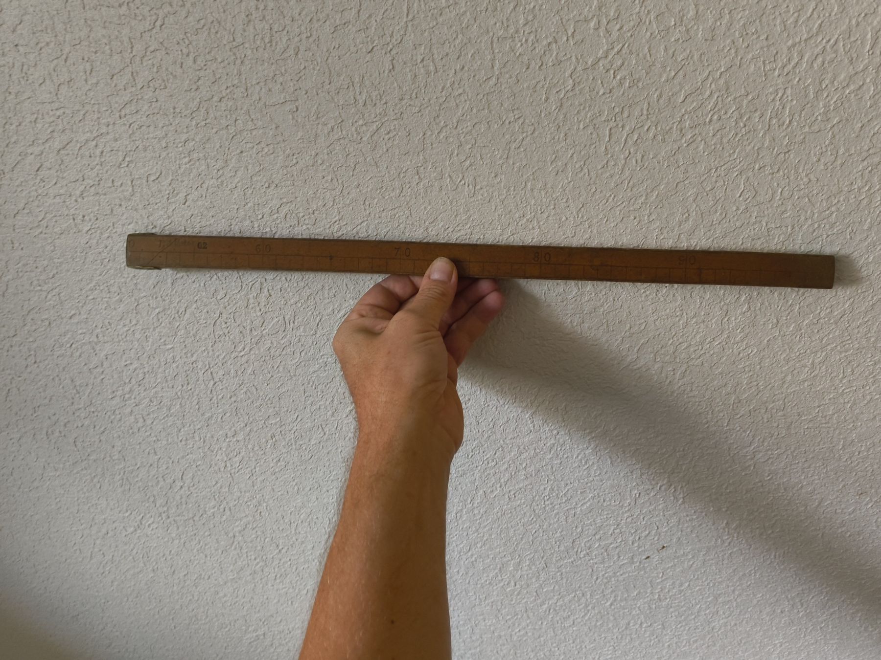 Tutti gli attrezzi: Antiker Holzmeter 50cm x2 Seiten mit Eichstempel – Usato da stettlen venduto da VintageBern_ch 6