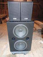 PA System - SUB 2 x 15 Zoll; Tops MPA