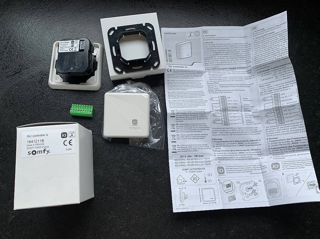 Somfy Sistema di controllo: Somfy  Funkschalter GU controller io 1841211B – Usato da Grindel venduto da agn_5dsn 4