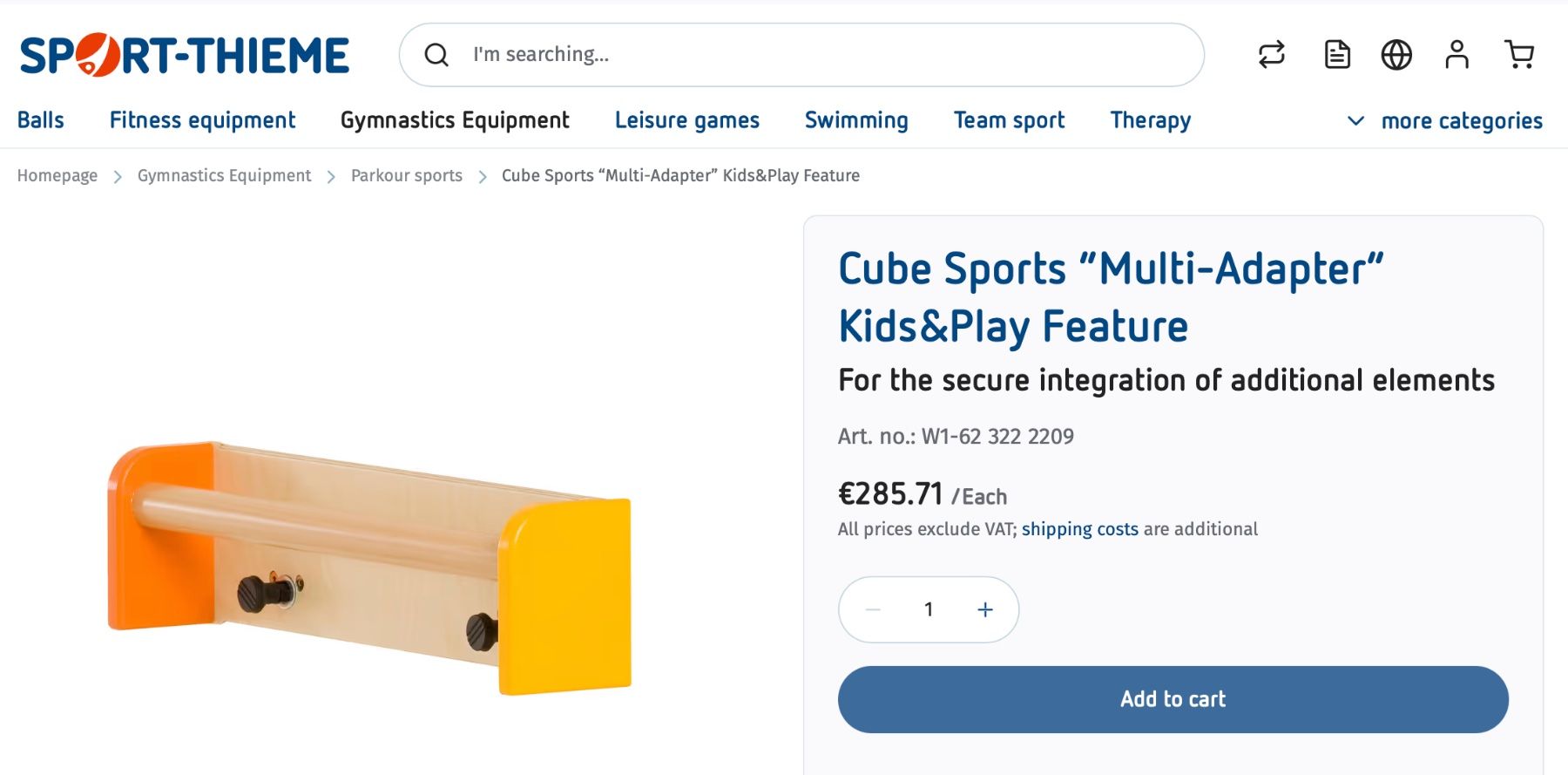 Kletterwände & Klettergriffe: Kinder Parcours-Klettern-Turnen / Cube Sports – Gebraucht aus Riedholz von FarahDL 7