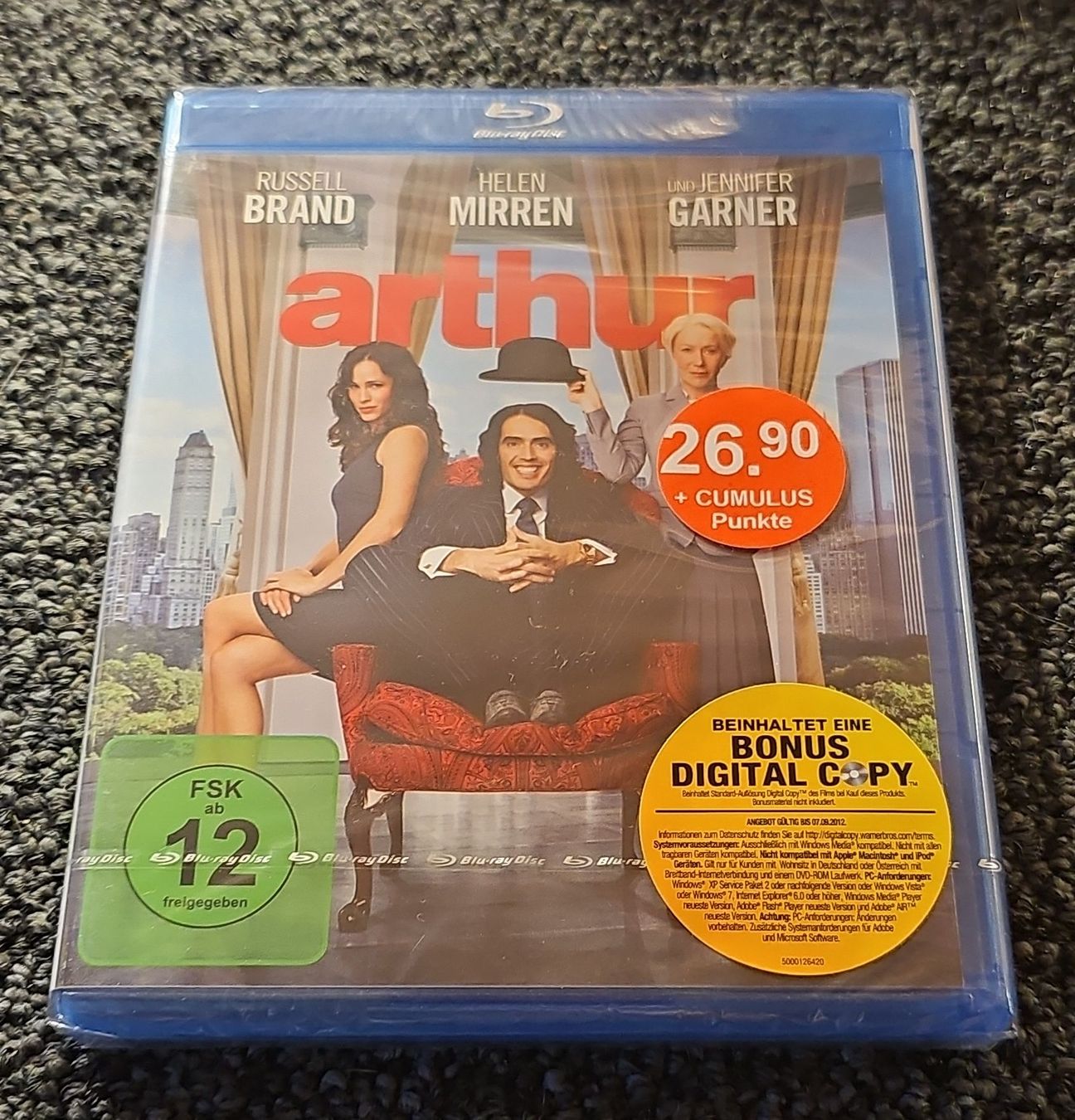Tutti i DVDs: Arthur Blu-ray, neu und originalverpackt  – Nuovo e nell'imballaggio originale da Ruswil venduto da jan_bxl5