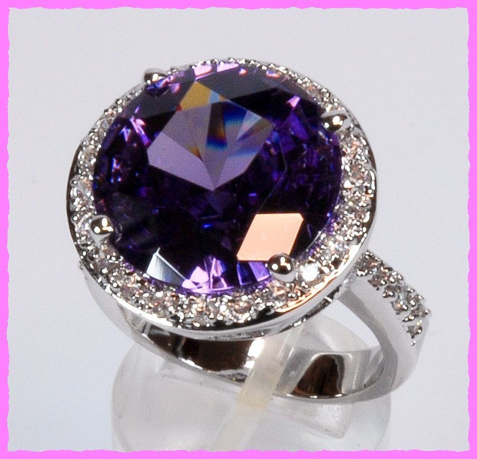 Anelli: Wow, Ring mit grossem Zirkonia – Nuovo e nell'imballaggio originale da Oberglatt ZH venduto da Diamond-Girl 2
