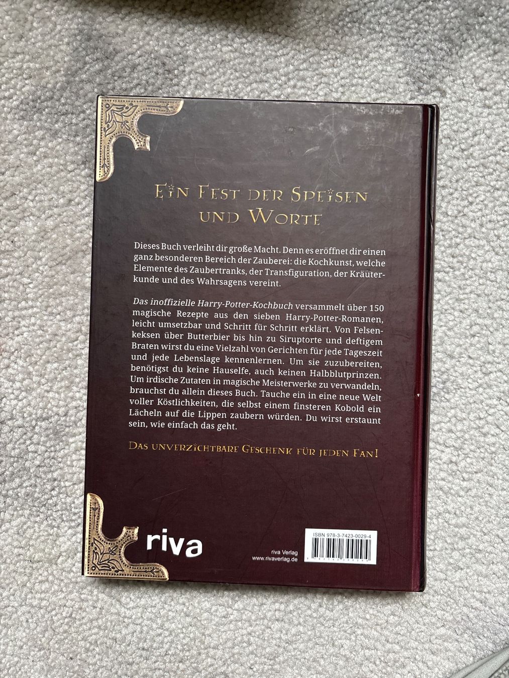 Libri: Harry Potter Kochbuch - Inoffiziell – Usato da Grub SG venduto da Vinciguerra 1