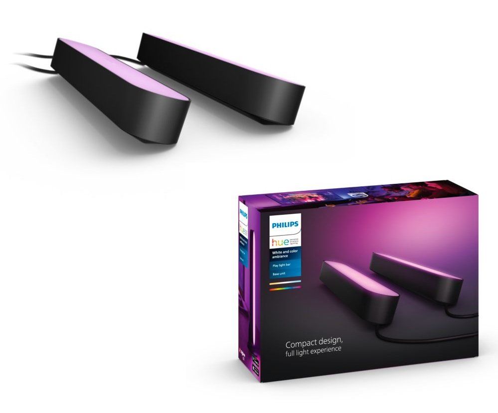 Philips Lampen: PHILIPS Hue White & Color - Play Lightbar Doppelpack Schwarz – Gebraucht aus Bern von