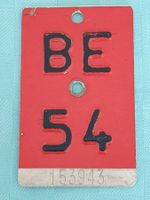 Velonummer BE 54