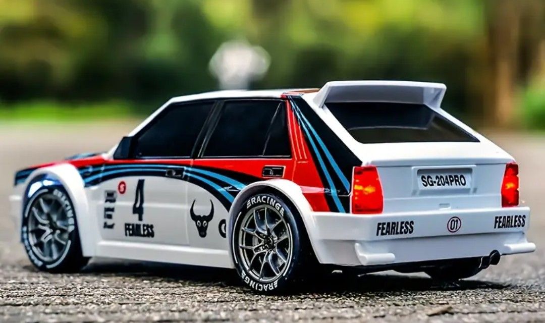 Lancia Modellautos: lancia Delta 1:24 Driftcar. rtr – Neu und originalverpackt aus Rapperswil /Be von HS-Racing 3
