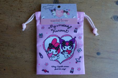 Sanrio Japan Characters Kuromi - Draw String Bag Tasche