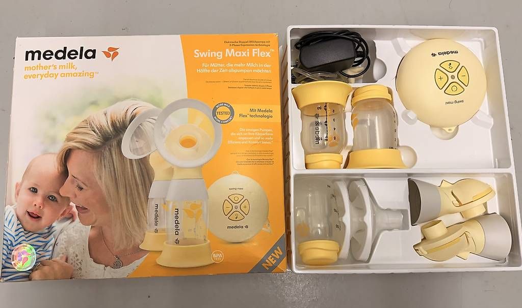 Accessoires pour allaitement: Tiralatte elettrico doppio  – D'occasion à Sonvico par zoi_76r9