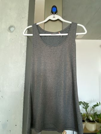 Street One Tanktop grau Kupfer  Grösse 38 gut