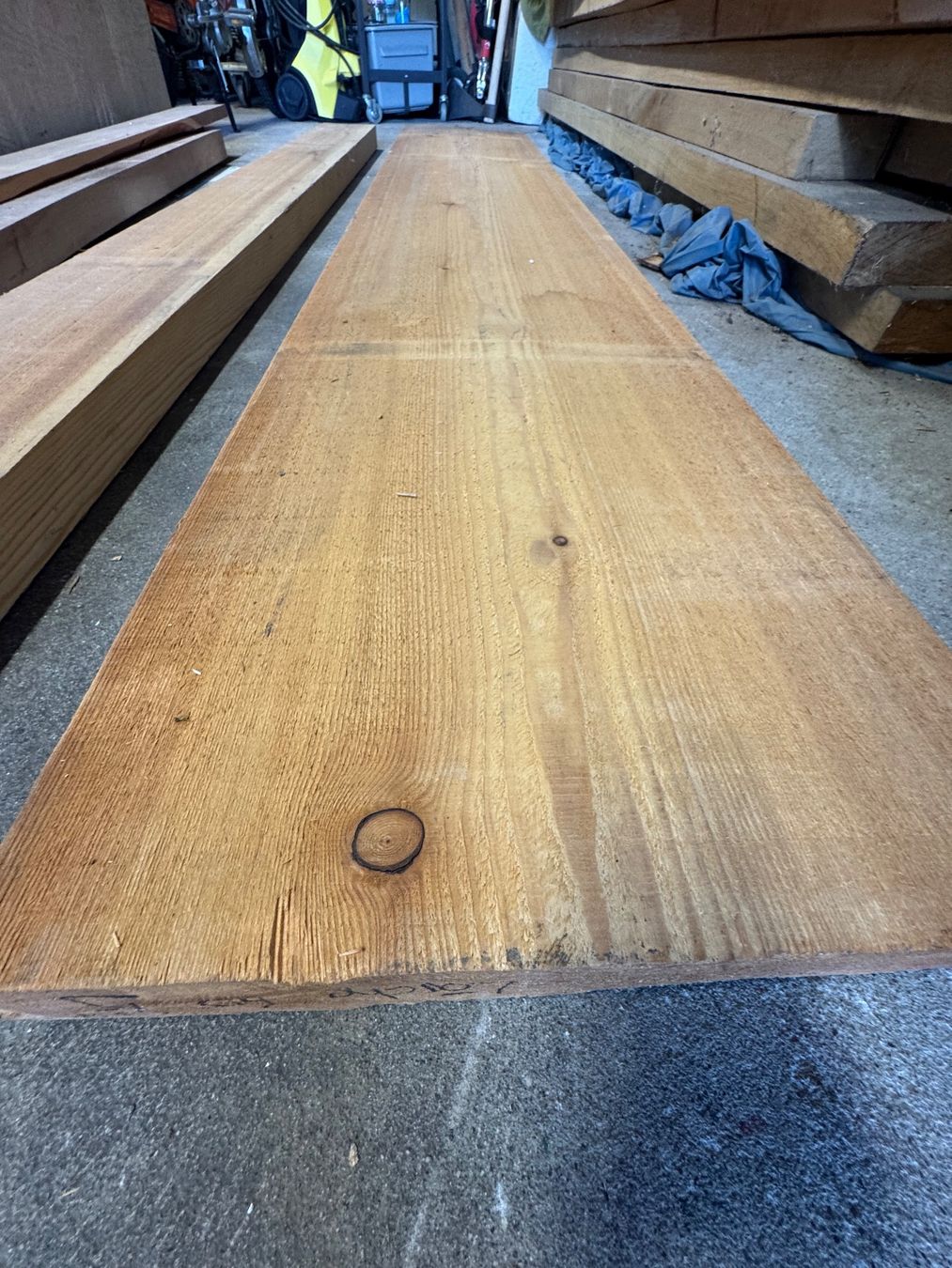 Holzartikel: 2 massive Lärchenbohlen 260cm – Neu (gemäss Beschreibung) aus Kestenholz von cvx_889vv 5