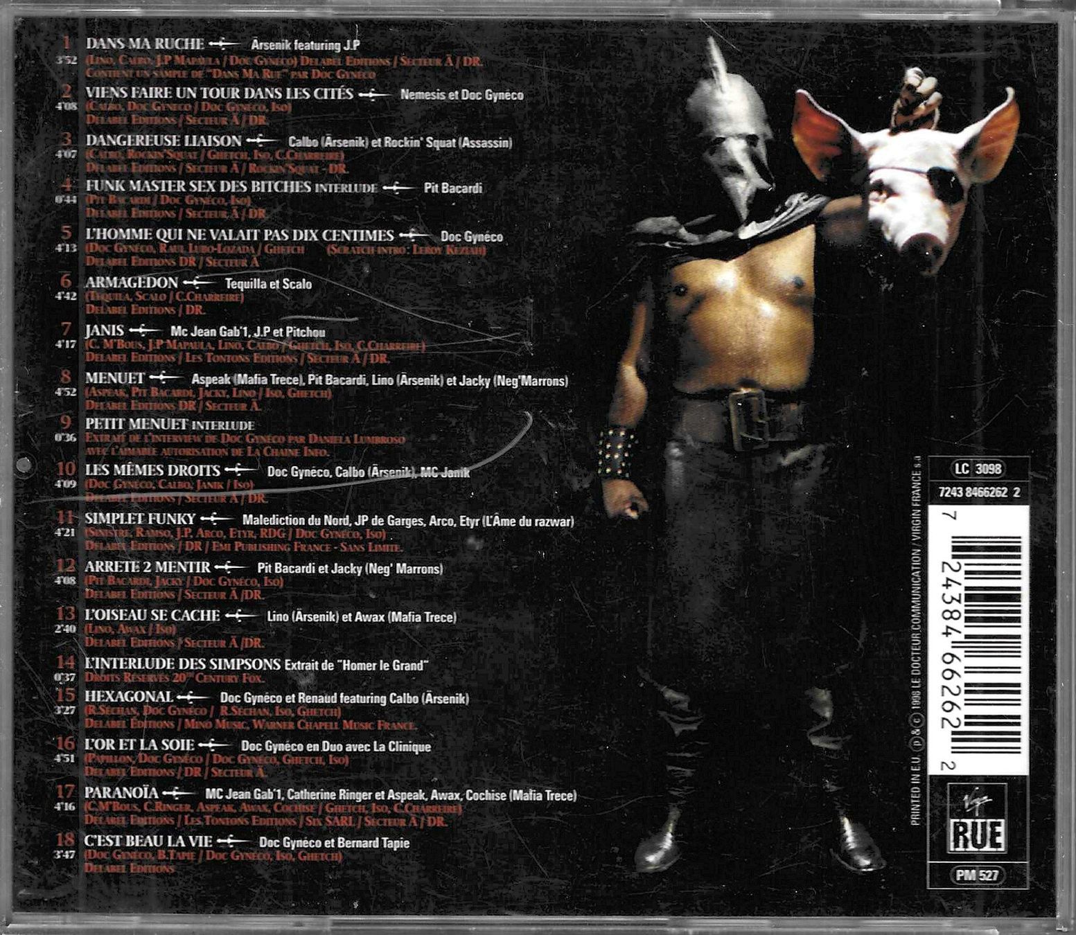 CDs: Doc Gynéco - Liaisons dangereuses – Gebraucht aus Savagnier von Ne2065 1