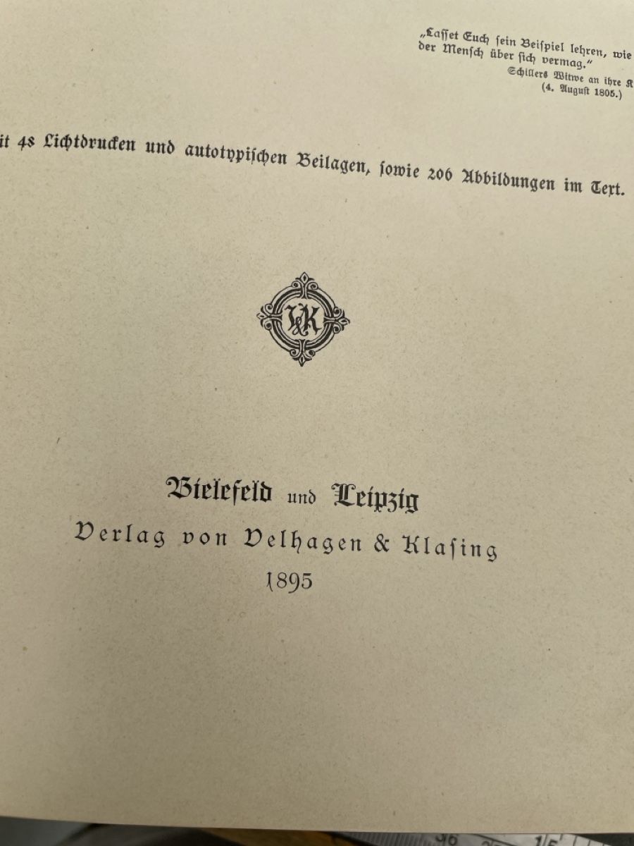 Bücher: SCHILLER Antikes Buch 1895 – Gebraucht aus Zürich von Danokiko 3