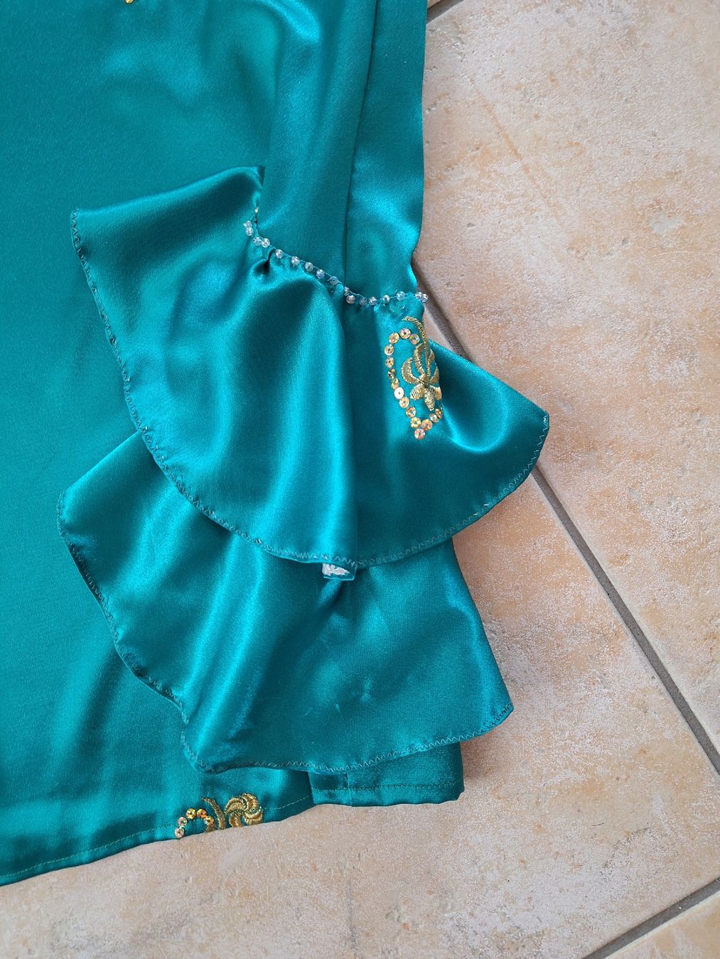 Gonne: Oriental Dance Jupe, Satin. Handmade – Usato da Rheinfelden venduto da Cleopatra2000 5