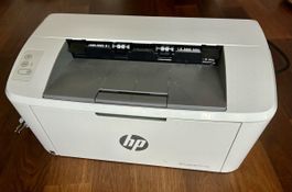 HP LaserJet M110w Drucker und Canon Patronen Set neu