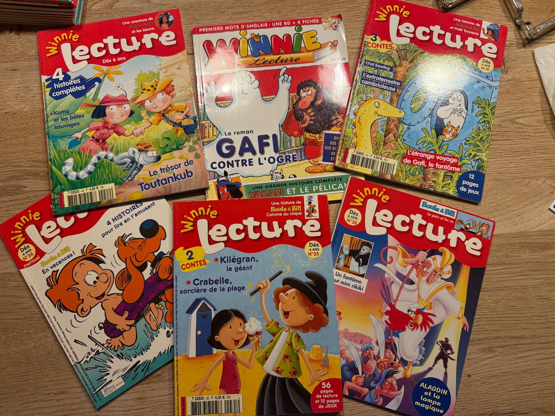 Libri: Lot magazine lecture enfant Winnie – Usato da Chermignon-Bas venduto da mioumiou35