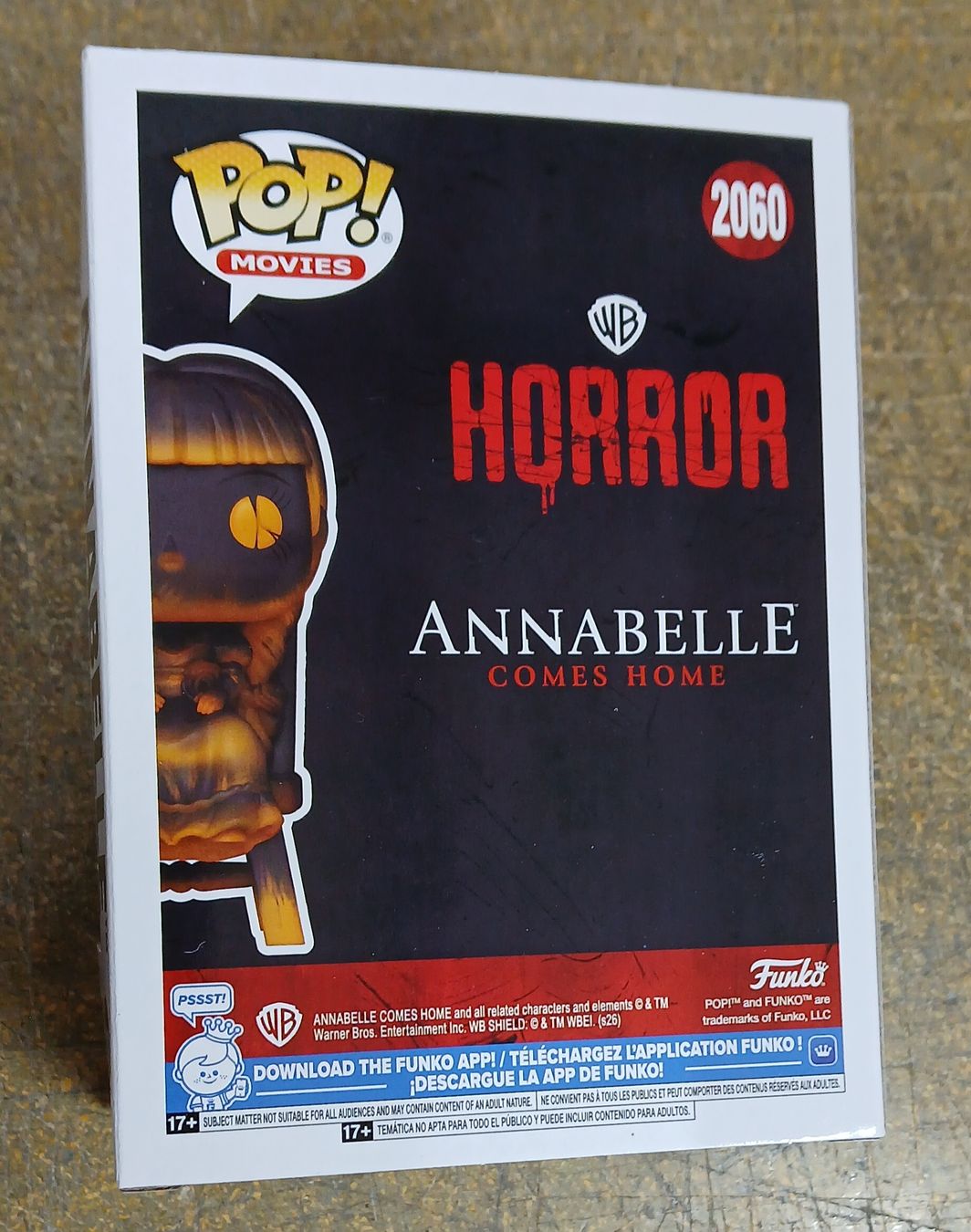 Funko Figuren: Funko Pop Annabelle 2060 Horror – Neu und originalverpackt aus Le Sentier von Funko-Pop-1979 2