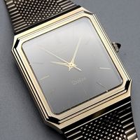 1982 Seiko Dolce Tungsten Carbide 5931-5490 Dresswatch