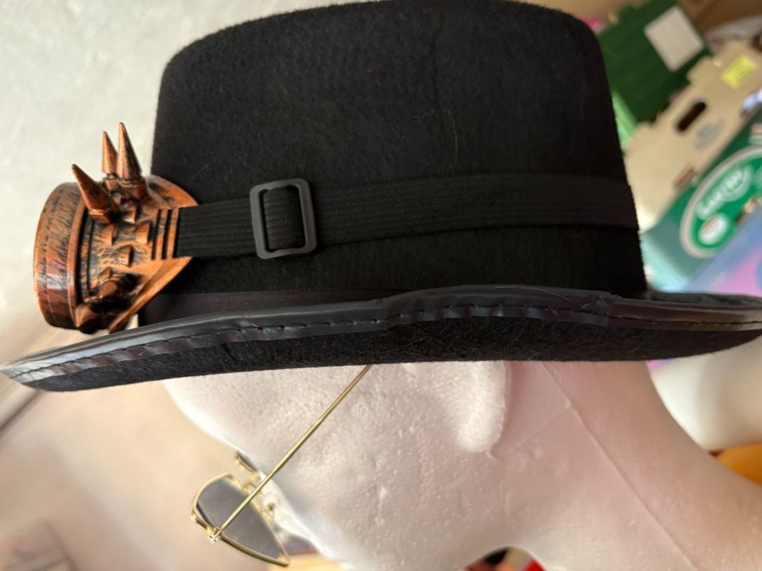 Hüte, Mützen & Caps: Steampunk Hut  Schwarz, Vintage-Stil – Neu (gemäss Beschreibung) aus Zürich von Sundaygirl 2